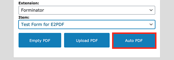 The auto PDF button.