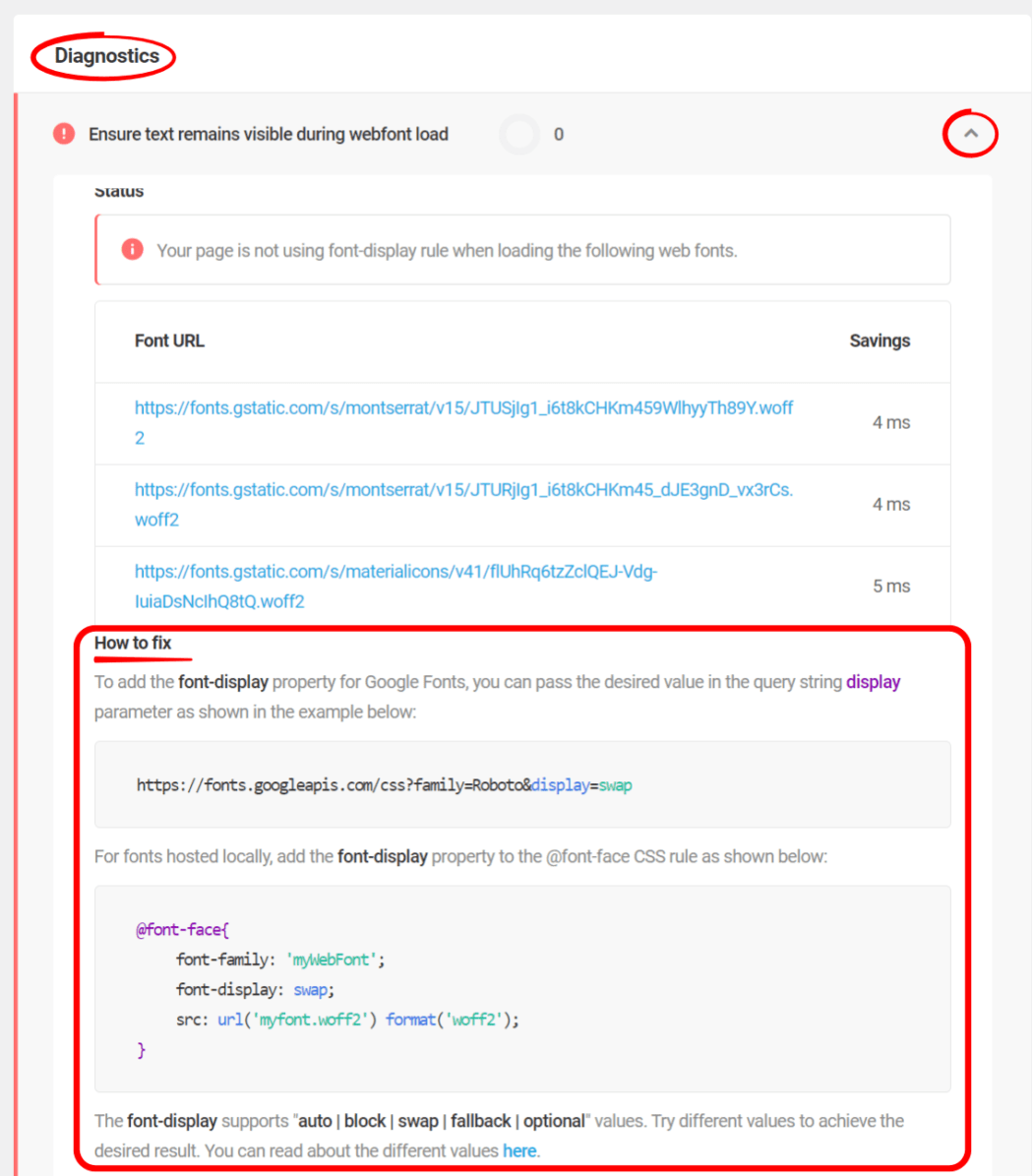 Hbird new version diagnostics, red expanded