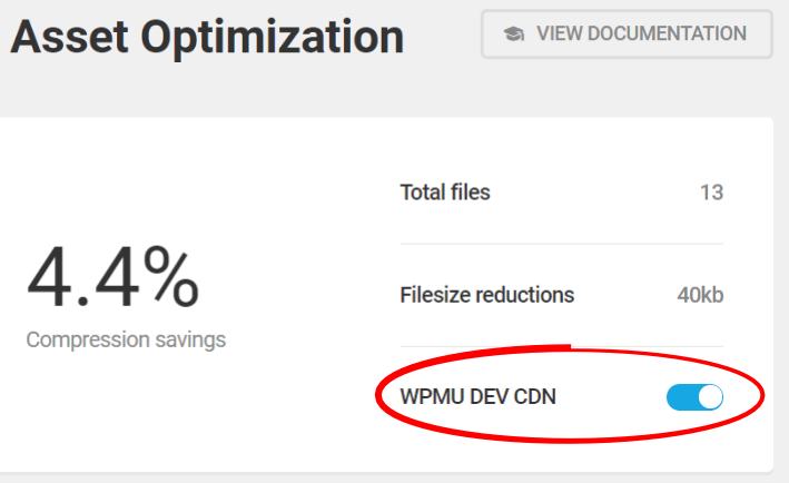 Hbird asset optimization turn CDN on