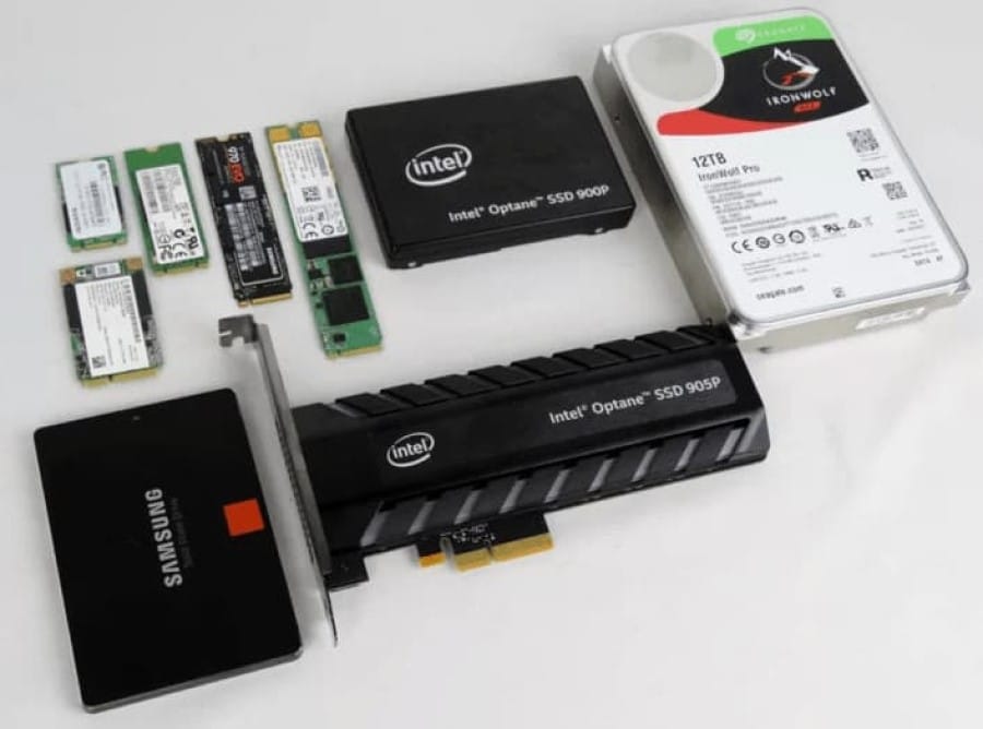 Different types of SSD