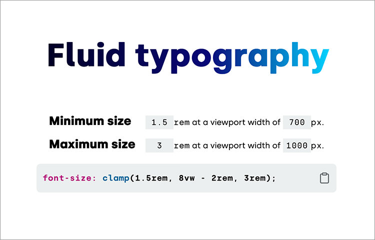 Fluid Typography