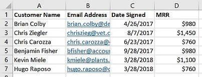 Using VLOOKUP: Values Populated