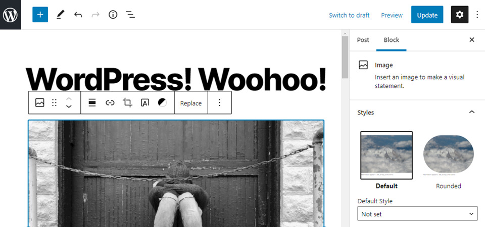 wordpress editor