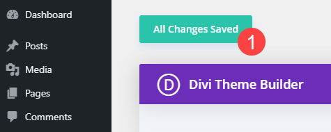 all changes saved