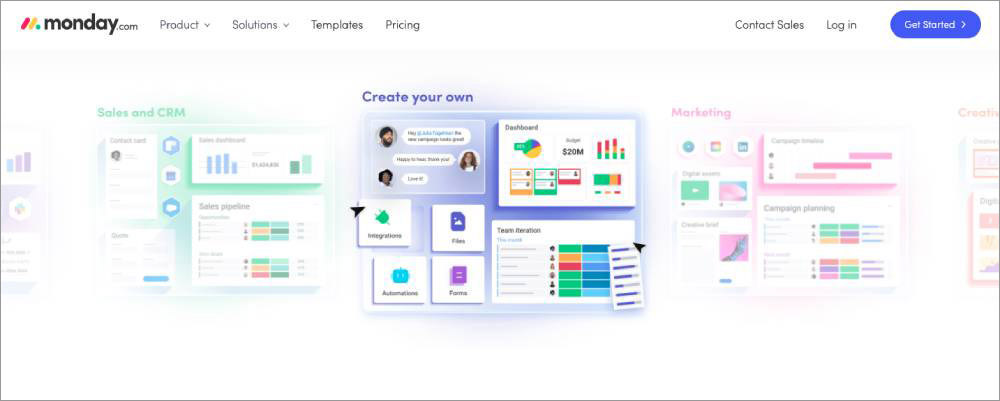 project management tool Monday