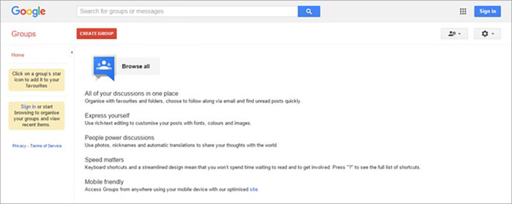 Google Groups