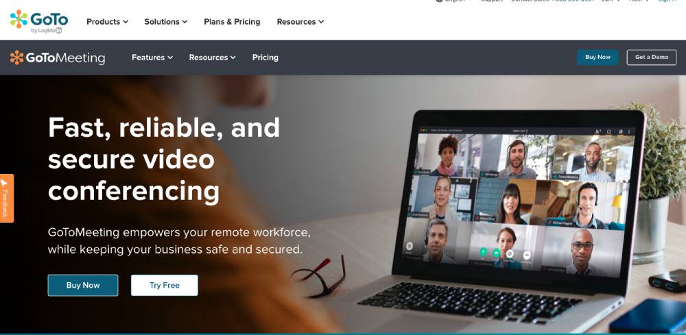 Online meeting and conferencing tools GoToMeeting