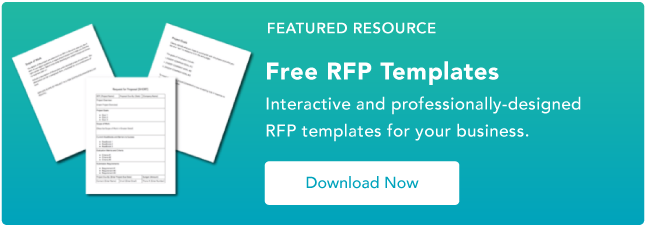 rfp templates