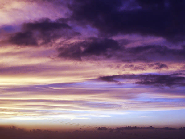 Purple smoke