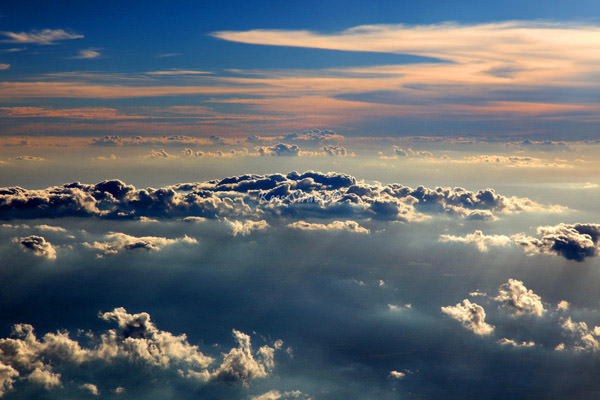 The other side of the clouds