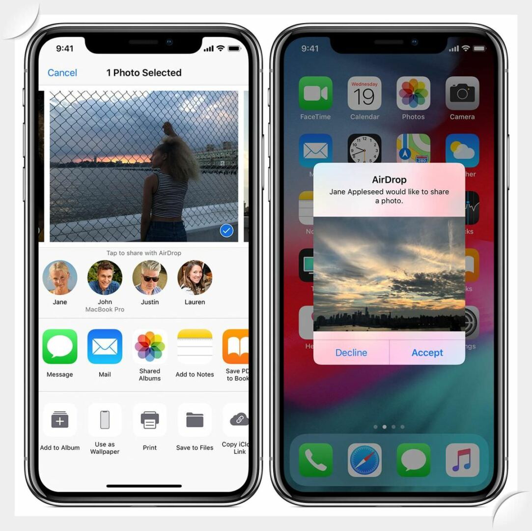 AirDrop is a file-sharing feature from Apple