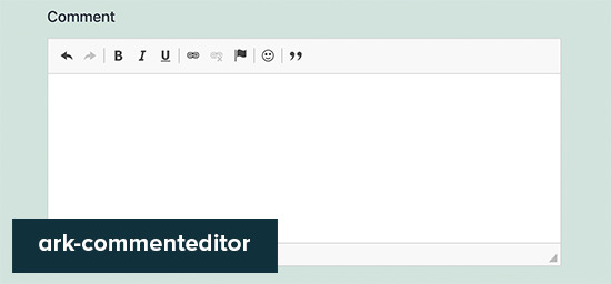 Ark commenteditor