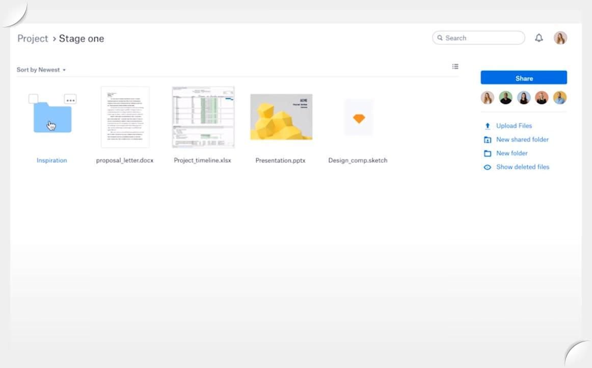 Dropbox is a reliable file hosting service