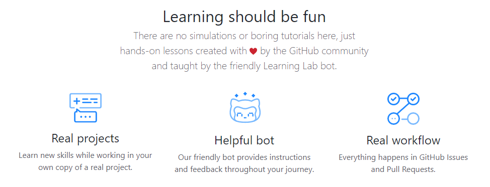 GitHub Learning Lab