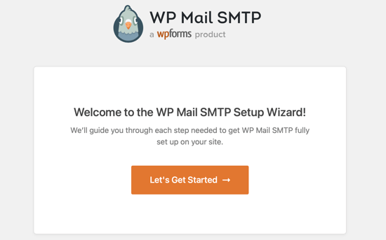 The WP Mail SMTP Setup Wizard Will Start Automatically