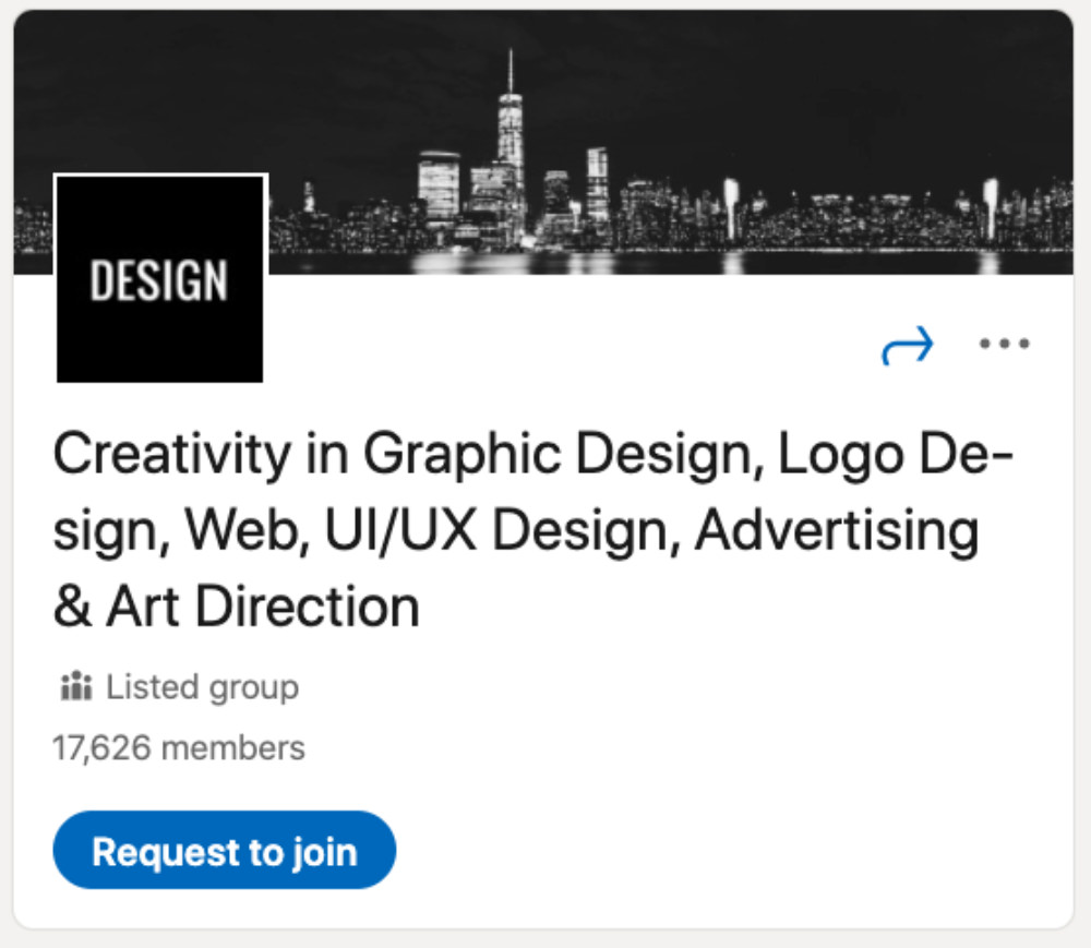 Creativity in Graphic Design LinkedIn Group for designers and developers