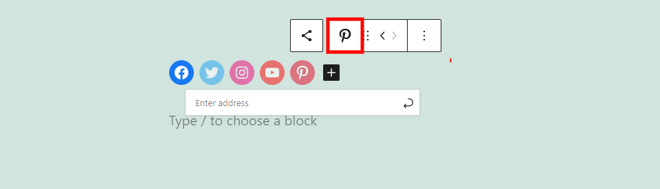 Icons Toolbar Social Icon
