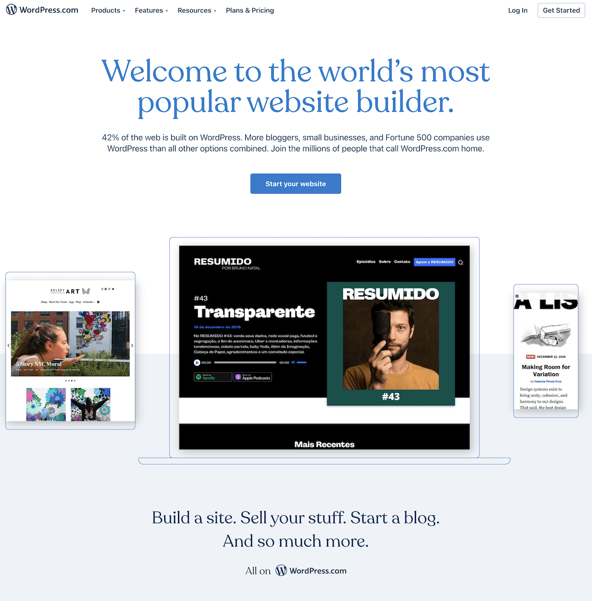 WordPress.com website