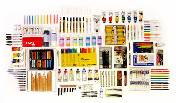 art-supplies-organized-neatly