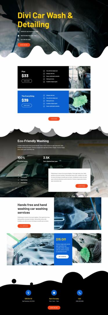 car wash website