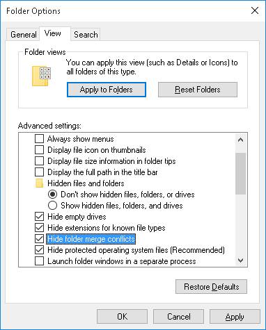 Customize File Explorer Options