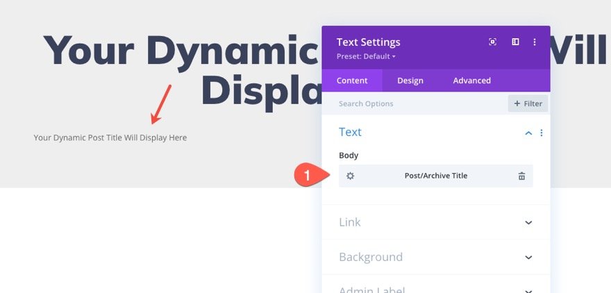 divi archive page template with masonry layout