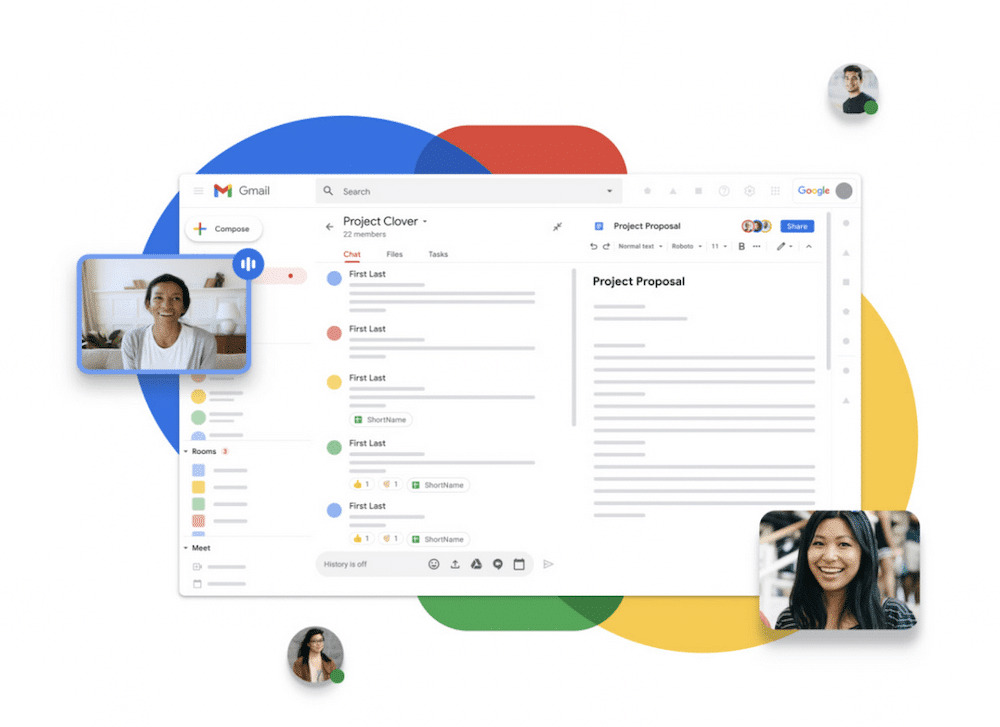 The Google Workspace website to help keep email and hosting separate
