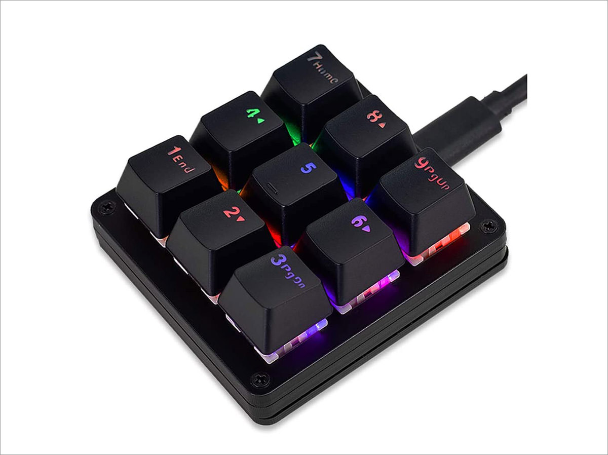 Mechanical keyboard sizes macropad keyboard