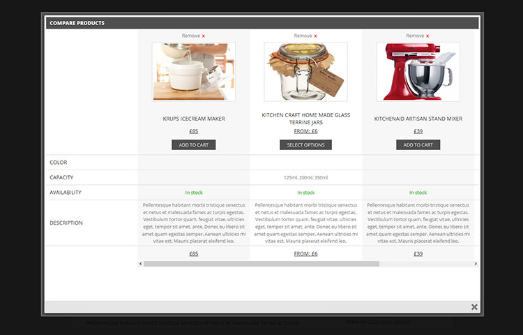 Product Compare