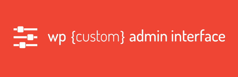 wp custom admin interface plugin