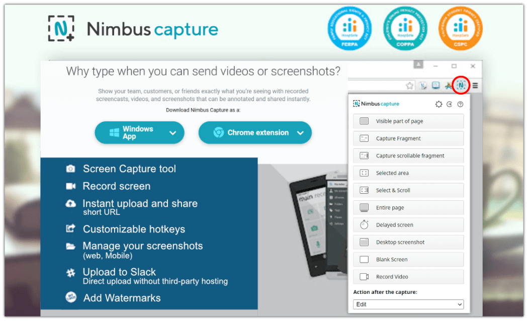 Nimbus capture