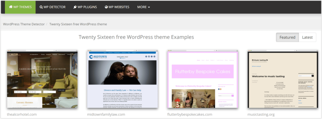 WP theme & plugin detector, 2