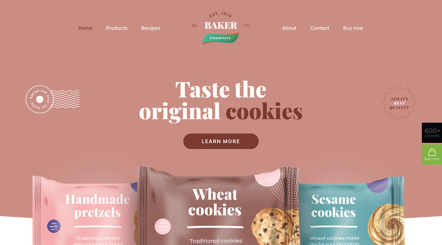 BeBaker 3 pre-built site