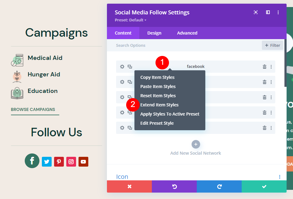 Style Your Social Icons to Match Your Layout
