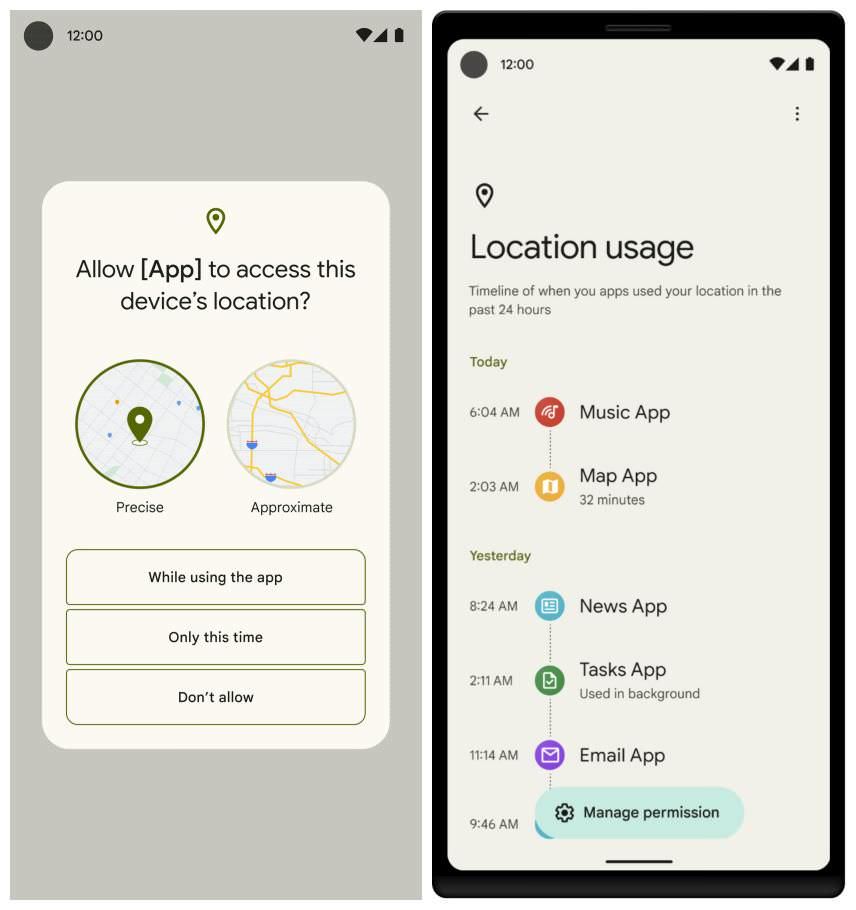 Android 12 brings a new Privacy Dashboard