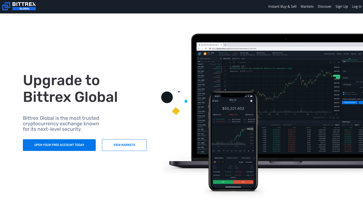 Cryptocurrency Exchange Bittrex
