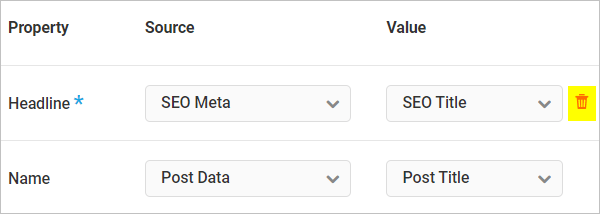 Delete schema type property