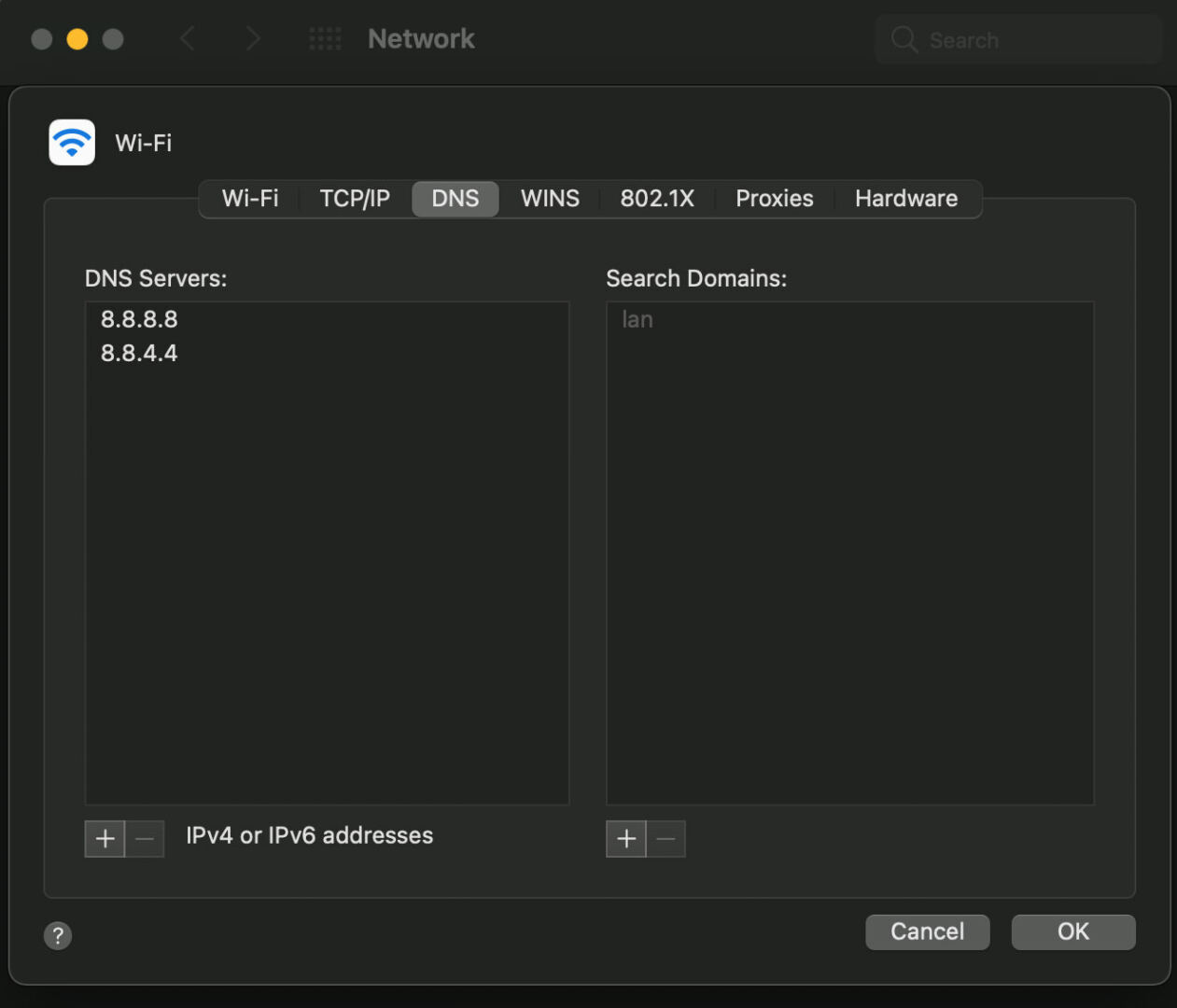 google dns