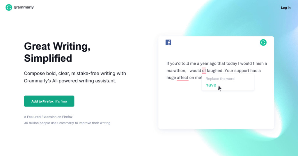 grammarly is one of the best tools for freelancers