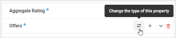 Product Offers - Property Type Switching feature.
