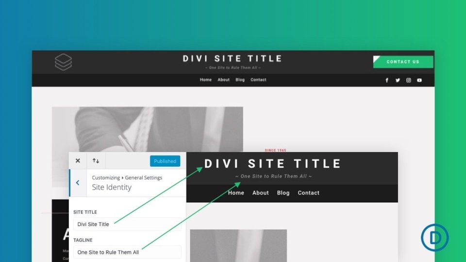 Add a Dynamic Site Title and Tagline to Your Global Header