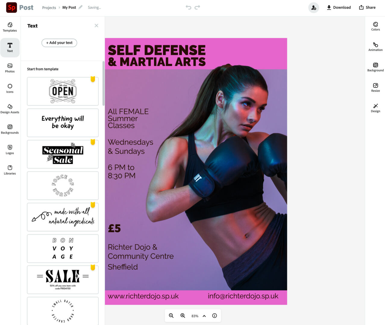 Adobe Spark Online