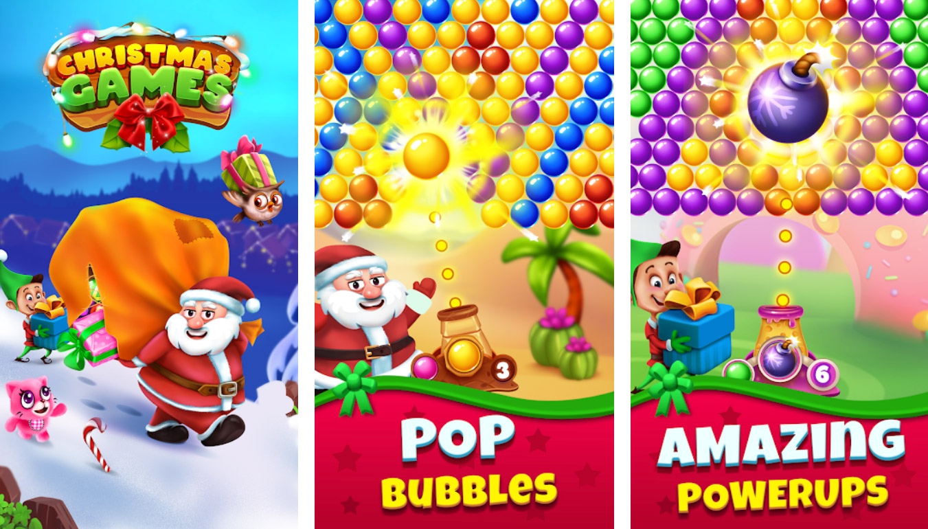 Christmas Games-Bubble Shooter