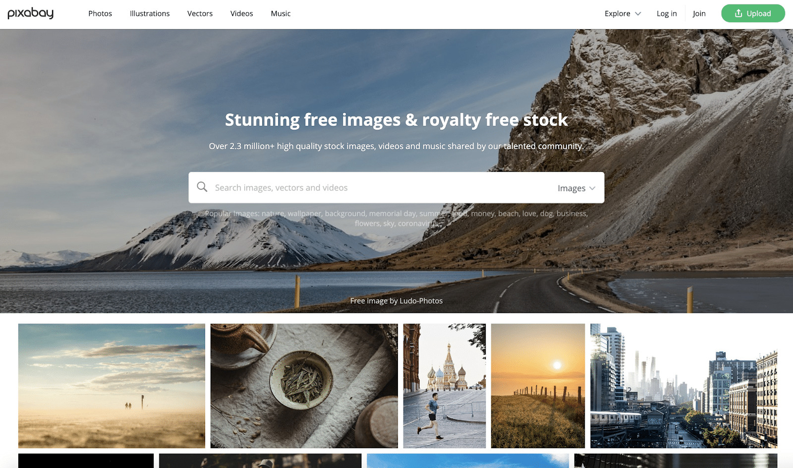 Use Pixabay to find royalty-free images.