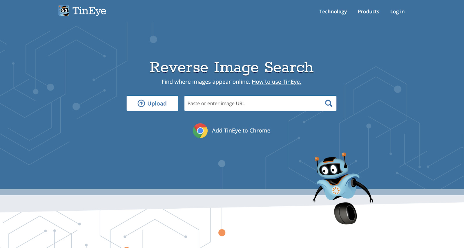 TinEye is a popular image search engine.