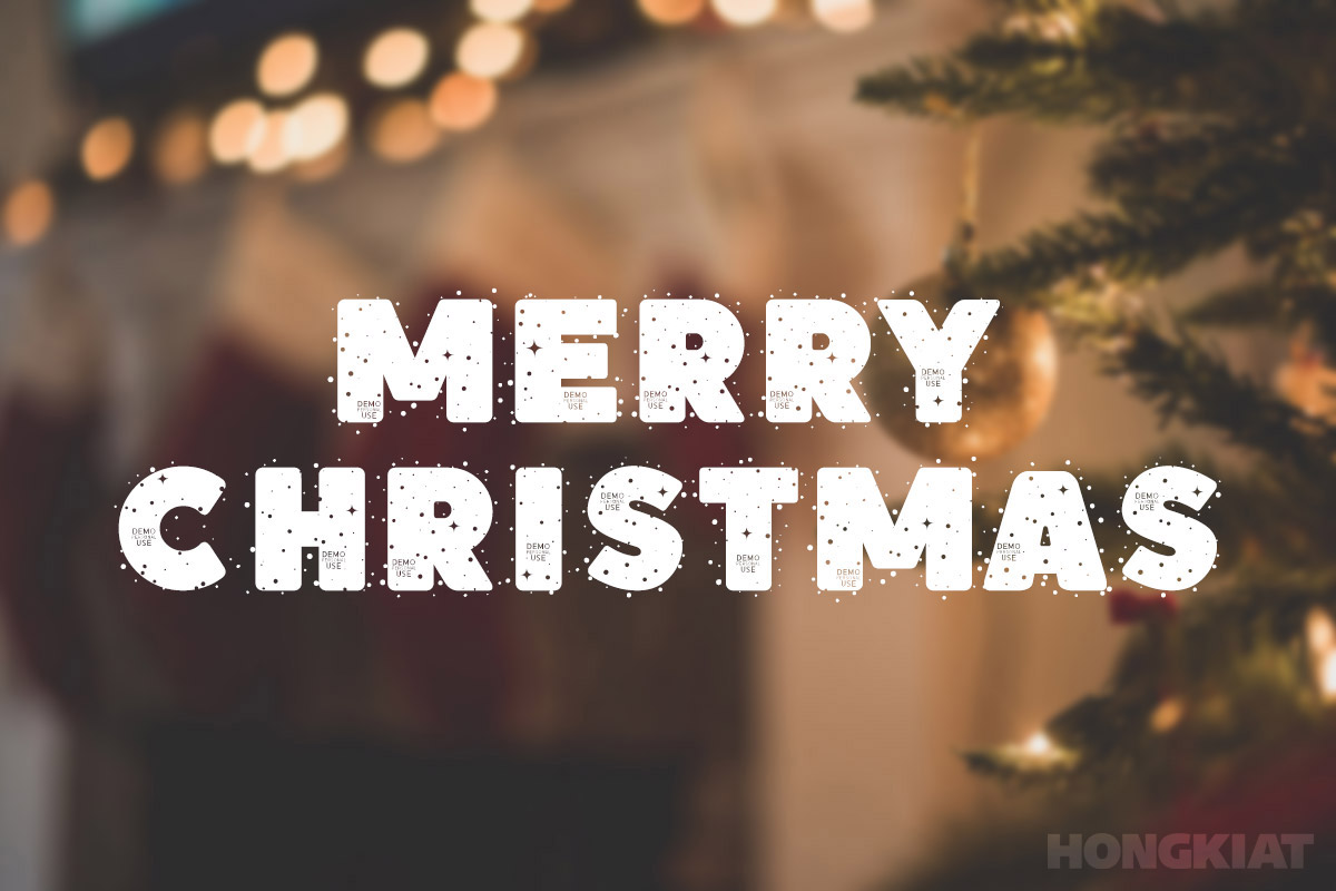 Zilap Christmas Gift Font