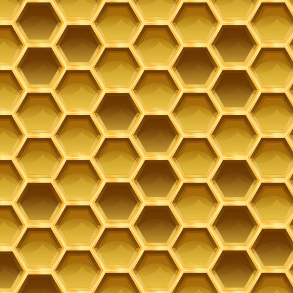 Sweet Honeycomb Pattern