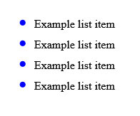 modify marker pseudo element example
