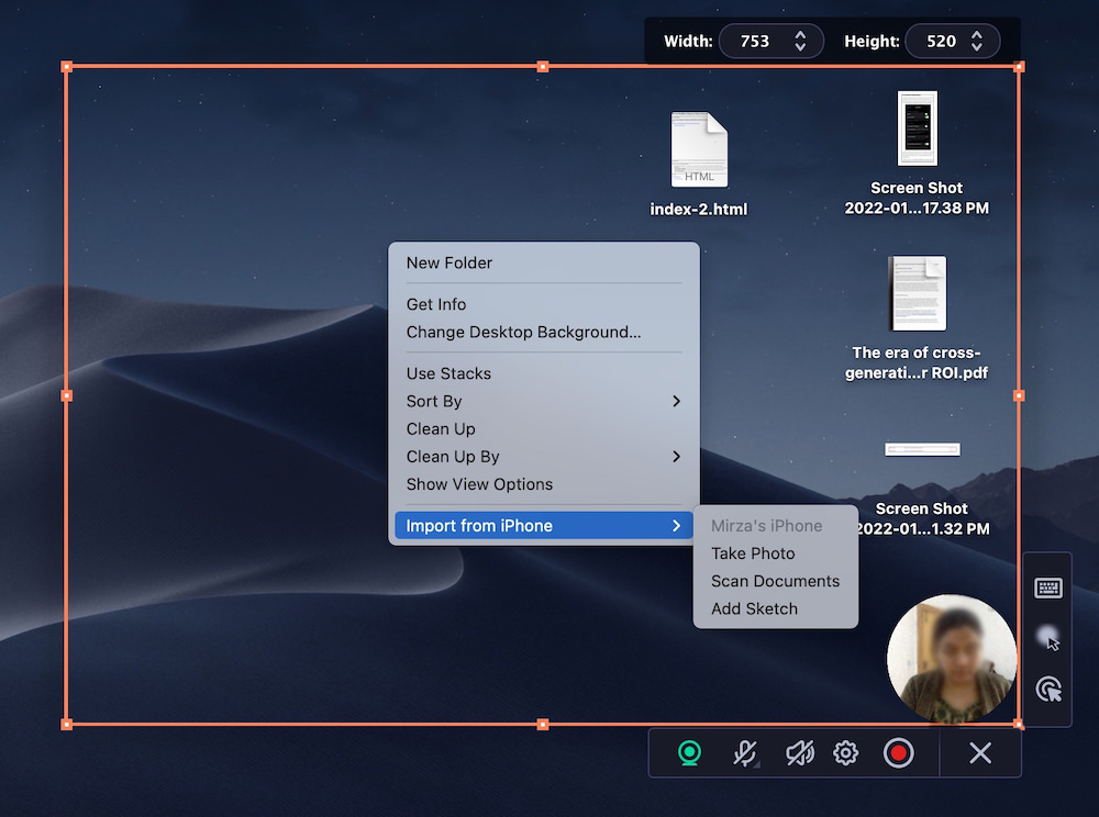 movavi screen casting