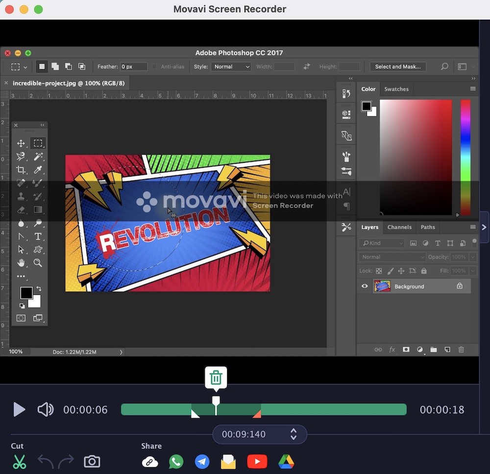 movavi edit recordings